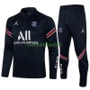 Paris Saint-Germain Ensemble Sweat d'Entraînement Quarter-Zip 22-23 Bleue Pour Enfant